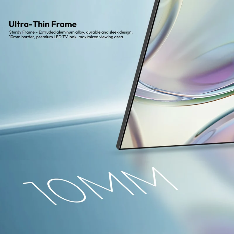 100''-150'' NothingProjector PET Crystal Classic UST 85% ALR Projector Screen