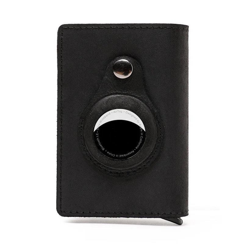 Location Tracker Metal Aluminum Alloy RFID Wallet