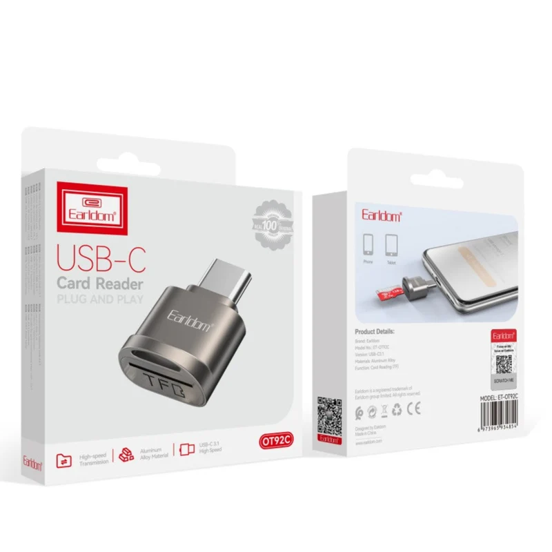 Adaptateur Carte SD - Micro SD Type-C