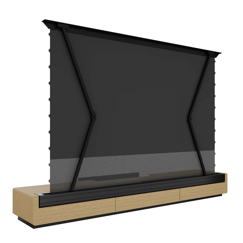 Shore Oak Cabinet for Ultra Short Throw Laser Projector (Pre-assembled)