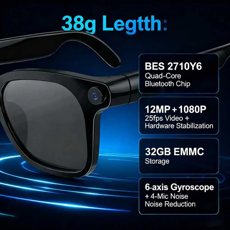 Lunettes Intelligentes V12