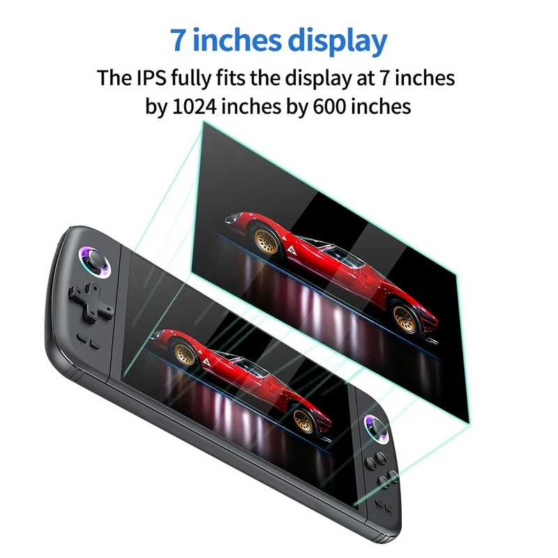 Console portable rétro avec écran HD 7”