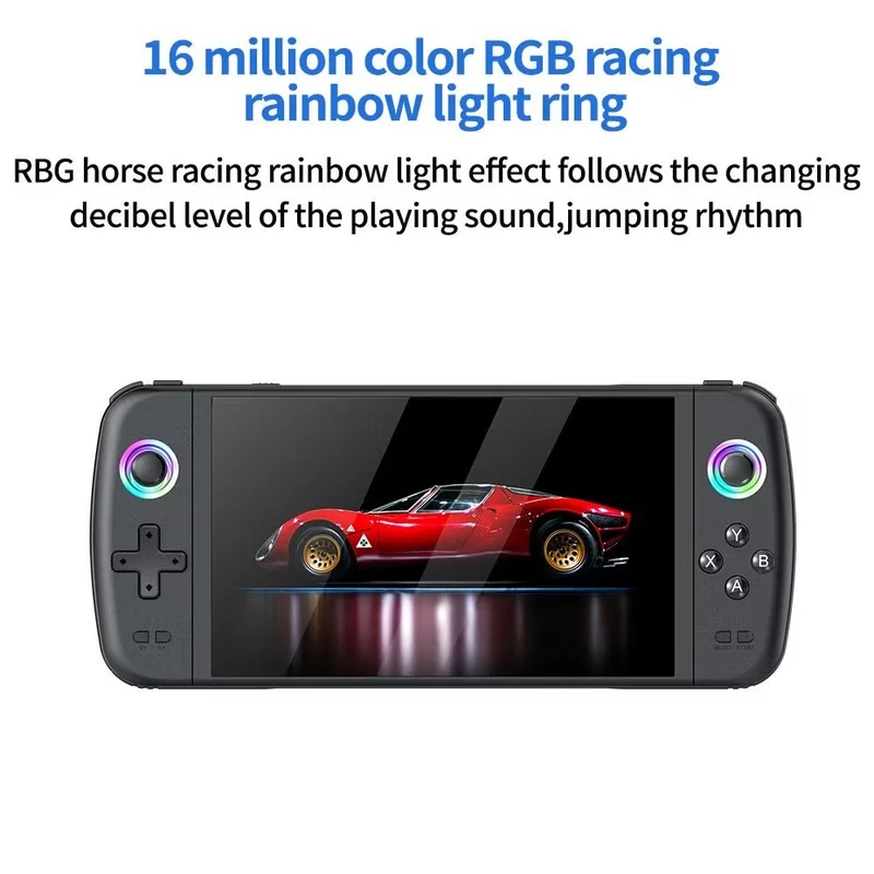Console portable rétro avec écran HD 7”