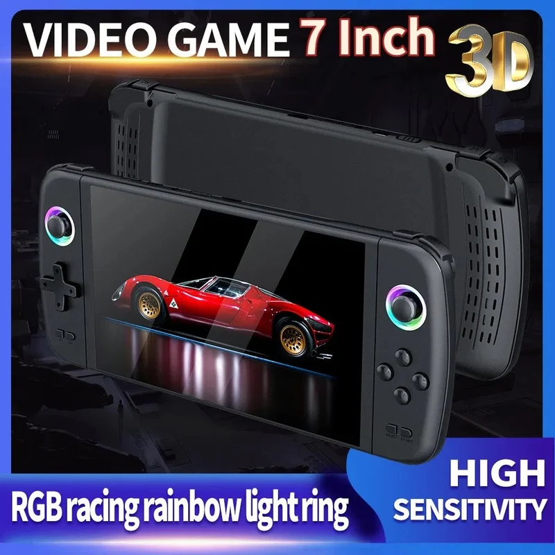 Console portable rétro avec écran HD 7”