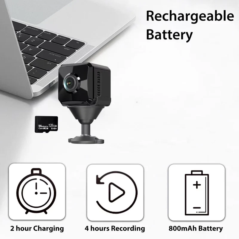 Mini caméra de surveillance WiFi HD