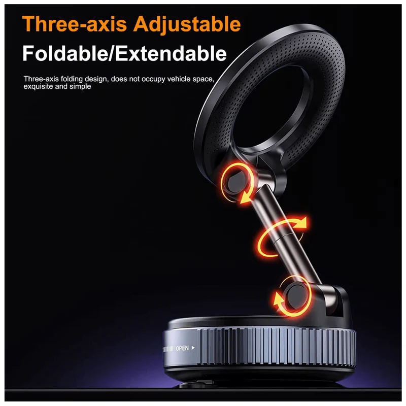 Support Téléphone Magnétique X68 à Ventouse