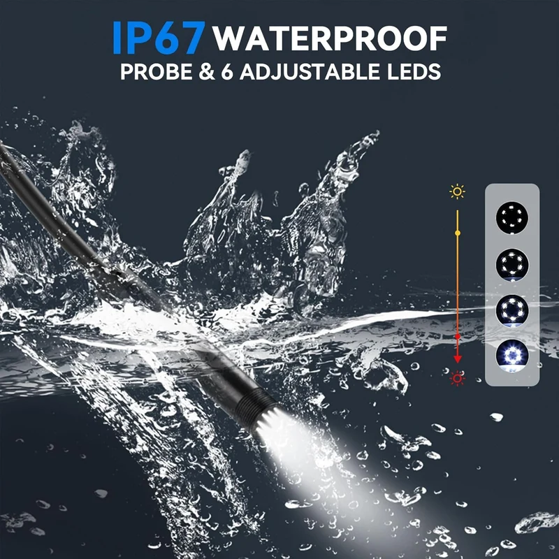 Endoscope Multiconnectique HD pour iPhone, iPad, Android et PC