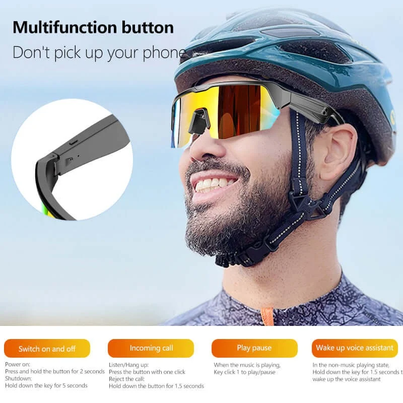 Lunettes Connectées Sport Bluetooth