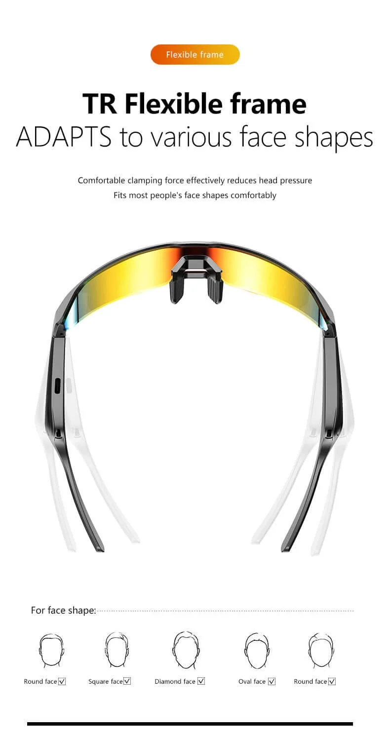 Lunettes Connectées Sport Bluetooth
