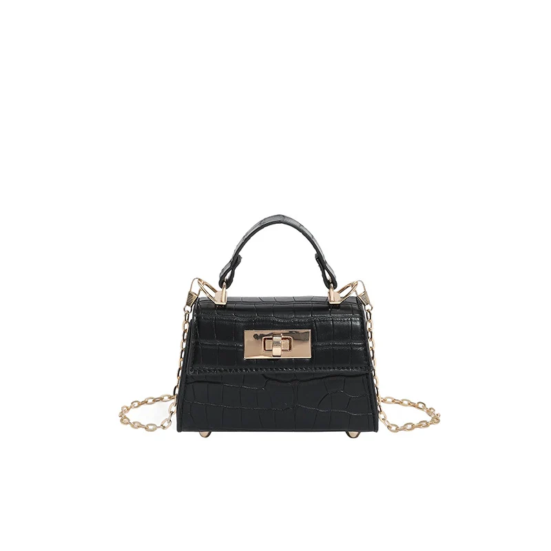 Casual Small Square Handbag With Shoulder Strap