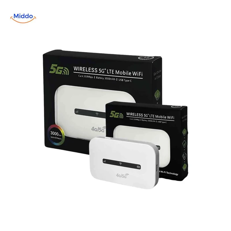 Netrovia™ Routeur | 4G Portable, WiFi Rapide et Sans Câbles