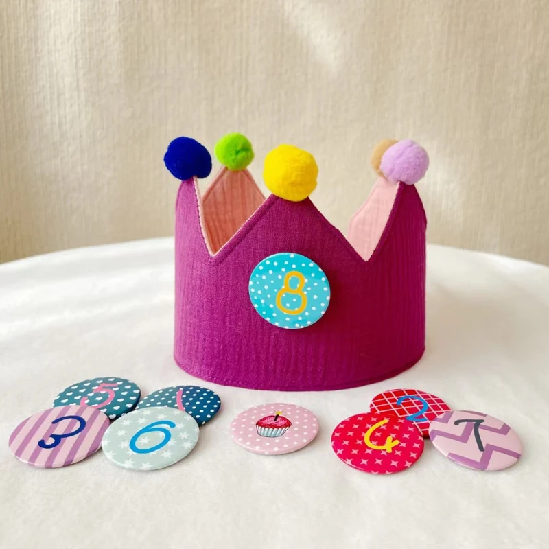 Children's Birthday Hat Crown (Toddler/Child)