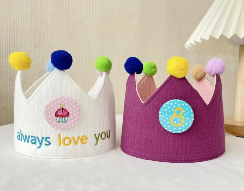 Children's Birthday Hat Crown (Toddler/Child)