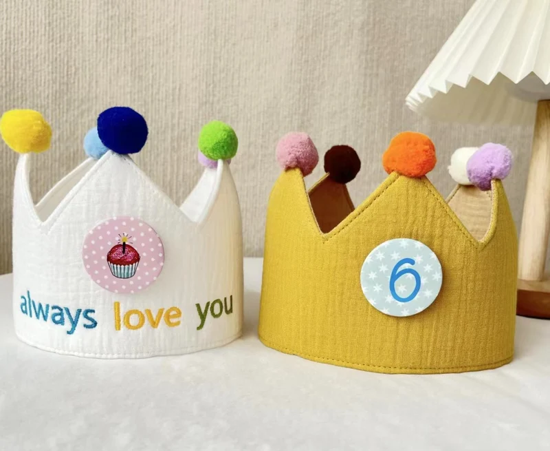 Children's Birthday Hat Crown (Toddler/Child)