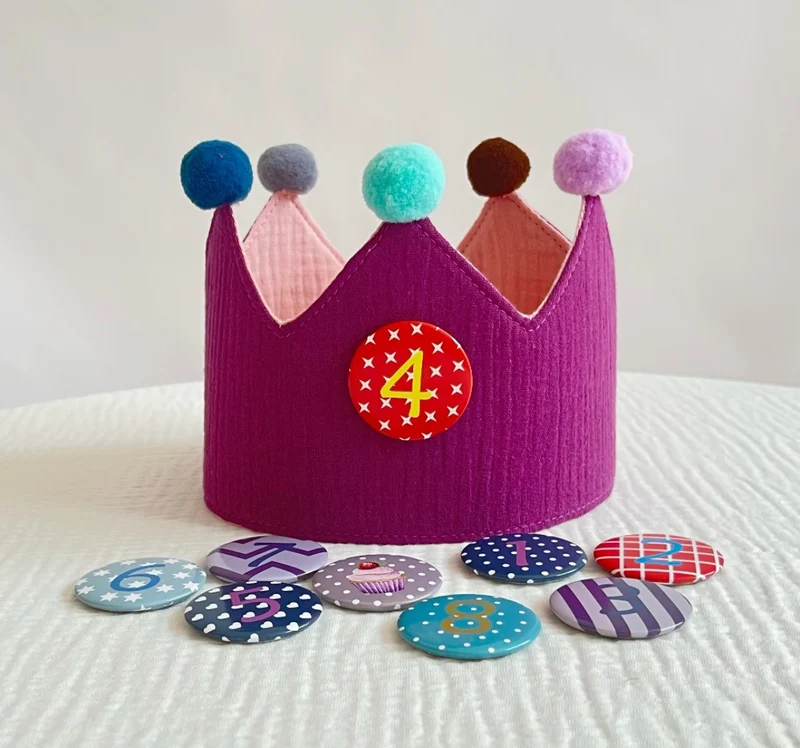 Children's Birthday Hat Crown (Toddler/Child)