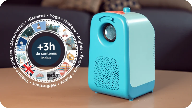 Tikino, le projecteur qui éveille et émerveille