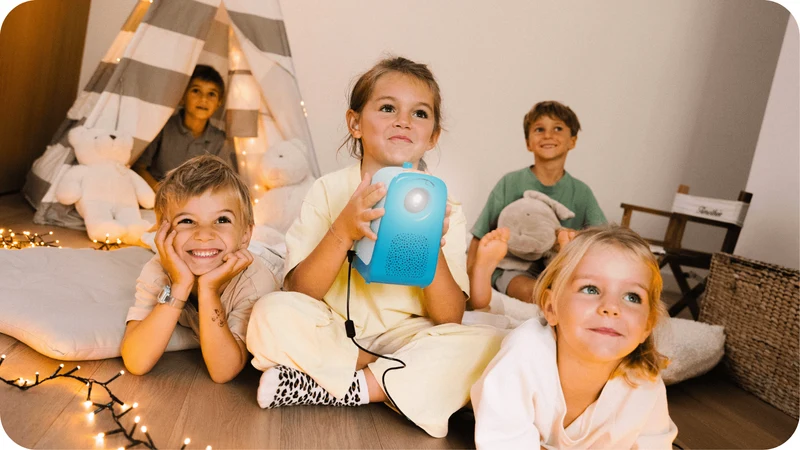 Tikino, le projecteur qui éveille et émerveille