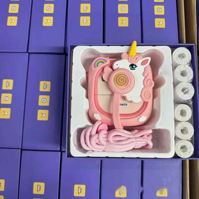 Polaroid Kids Camera With Cartoon Design And High-definition Color Printing