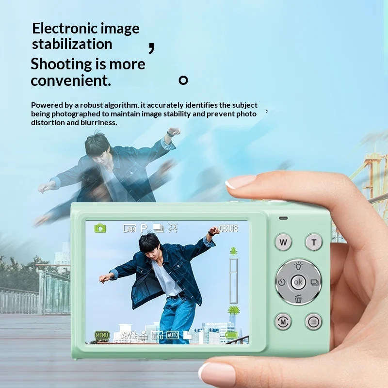 High-definition Digital Camera For Kids And Students Beauty-mode Selfie Camera Compact Point-and-shoot Camera