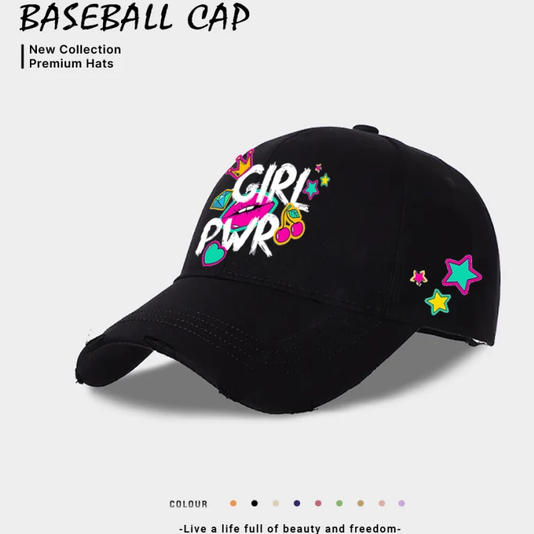 European And American Style Casual Baseball Cap For Women