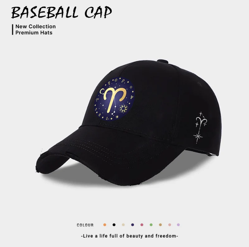 European And American Style Casual Baseball Cap For Women