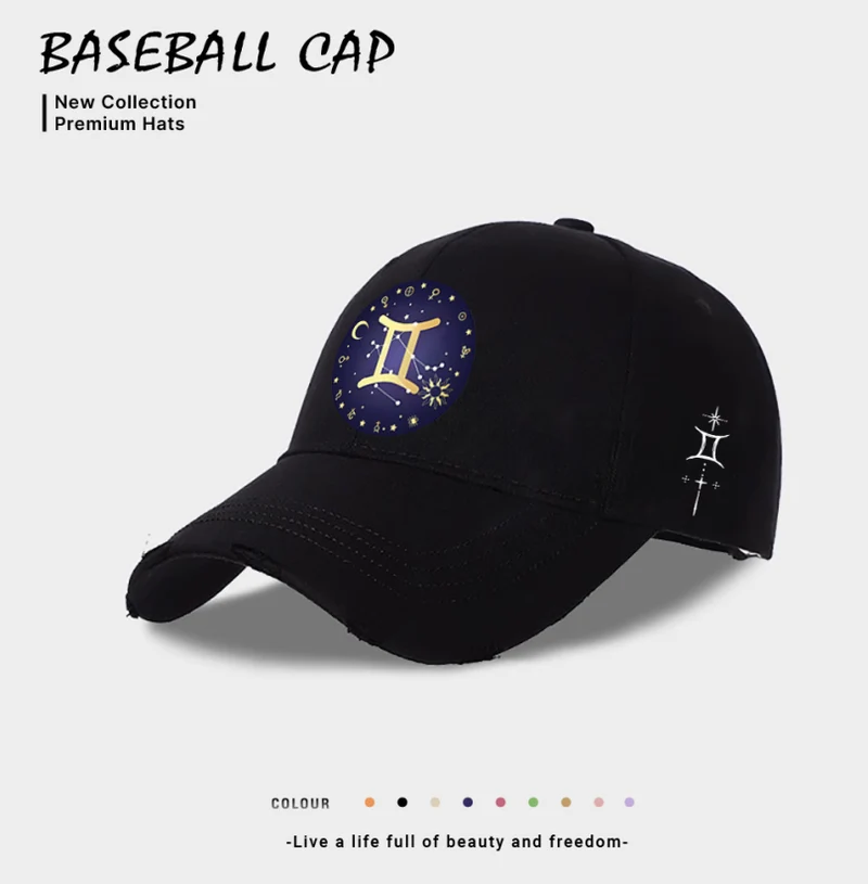 European And American Style Casual Baseball Cap For Women