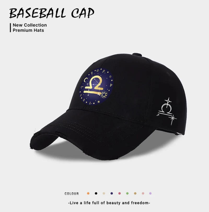 European And American Style Casual Baseball Cap For Women
