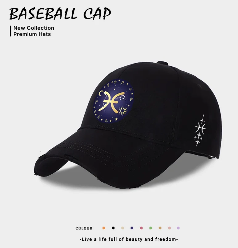 European And American Style Casual Baseball Cap For Women