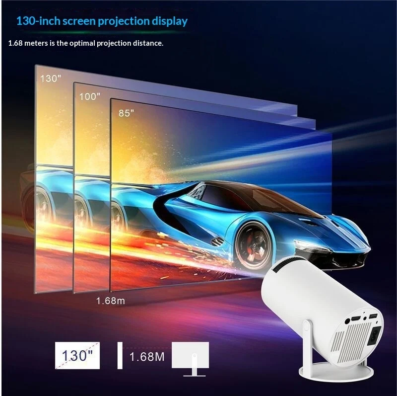 HY300 Mini Smart Home Projector