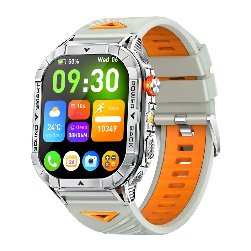 K70A Smartwatch With Heart Rate Monitoring And Bluetooth Calling