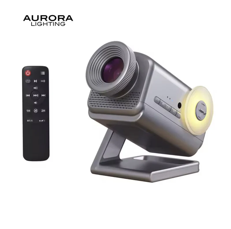 AURORA LIGHTING 3D Projector Mini HD 3D Galaxy Projector Night Light for Kids Adults Bedroom Room Decor Birthday Christmas Gifts