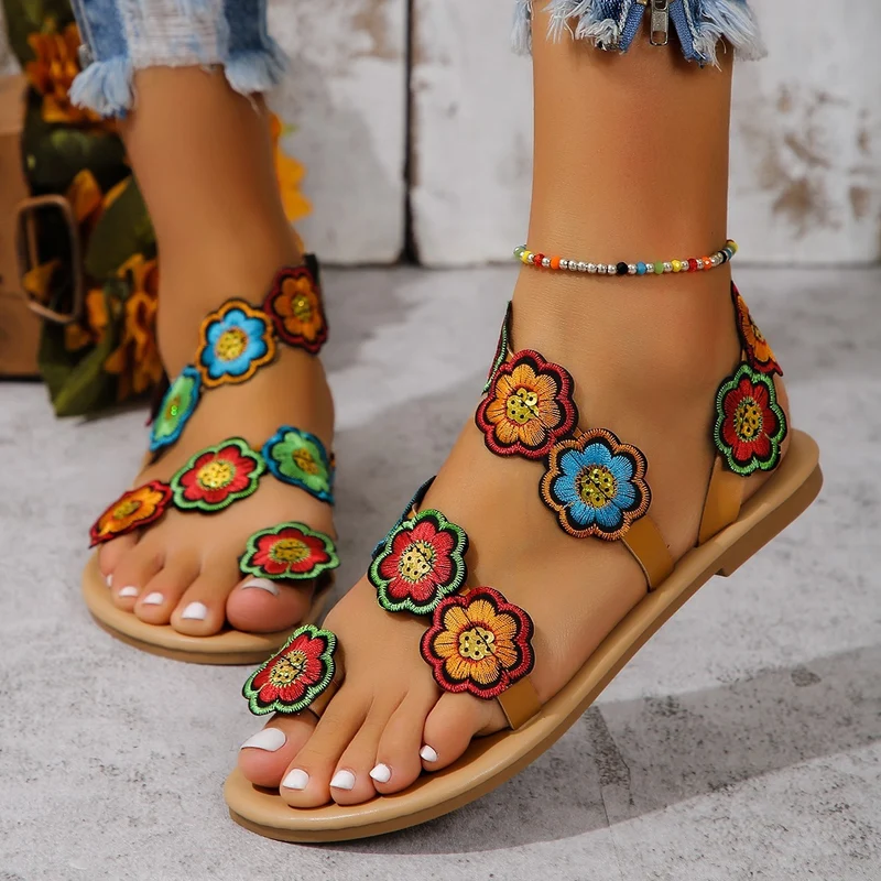 Peacock Eye Sandals