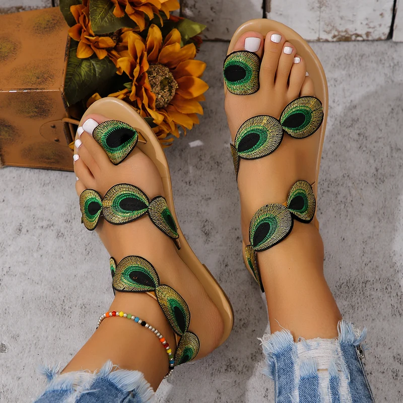 Peacock Eye Sandals