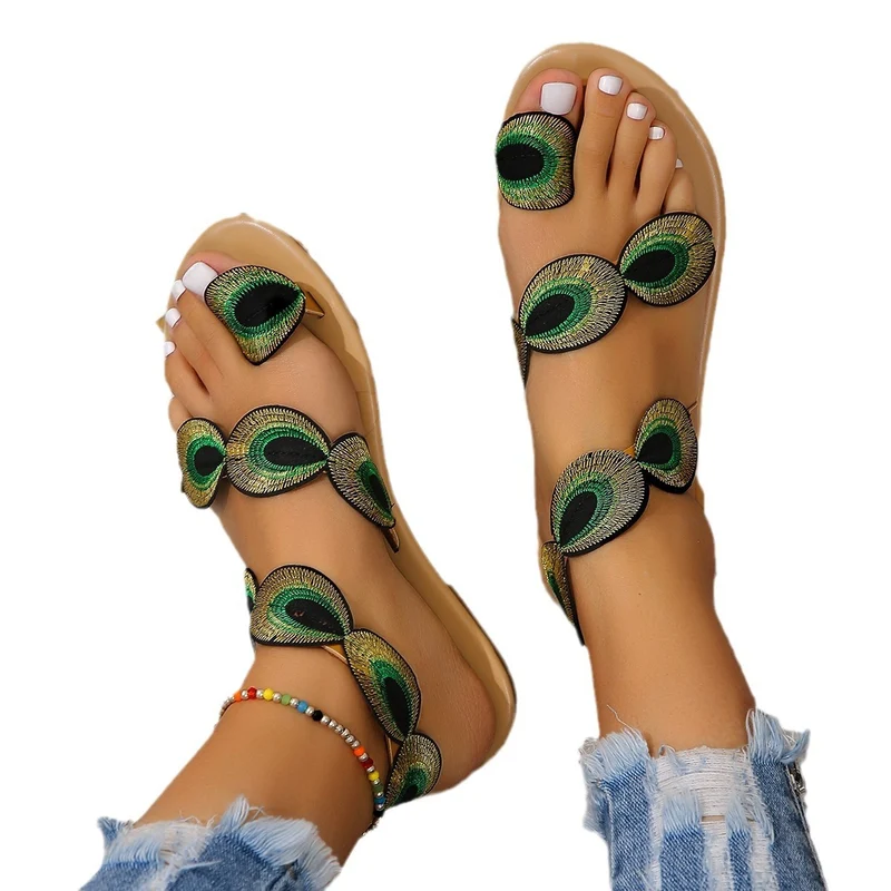 Peacock Eye Sandals