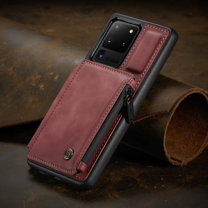 Suitable For S20Ultra Wallet Card Phone Case