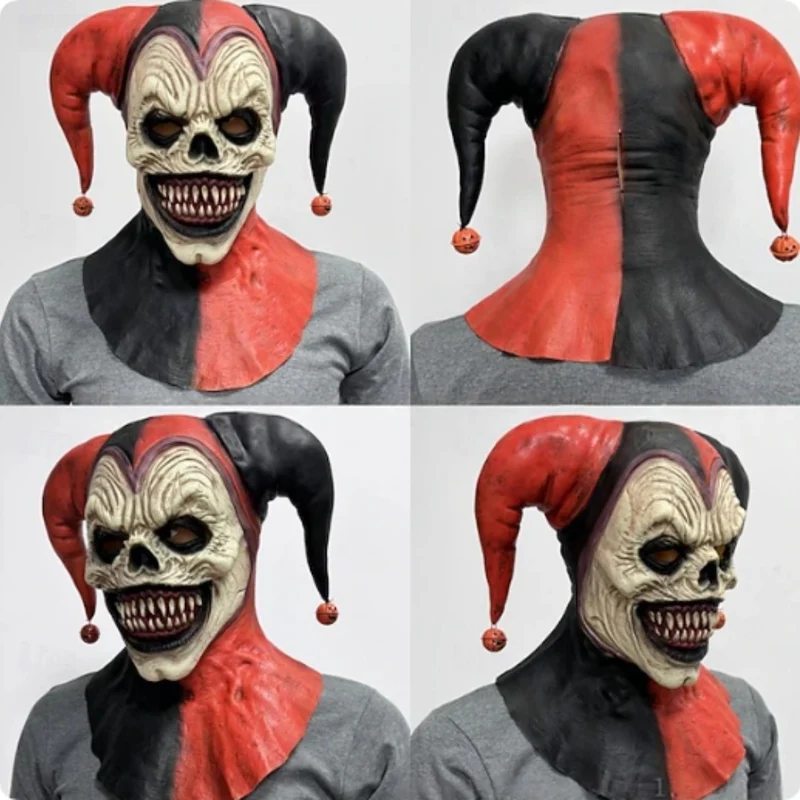 Halloween Joker Clown Jester Mask