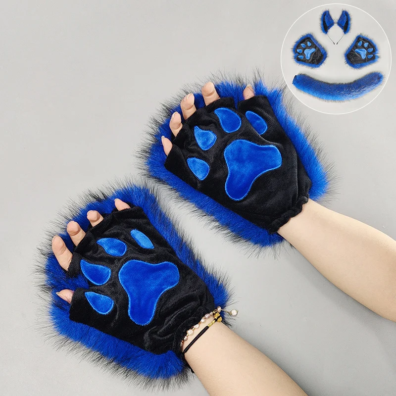 Halloween Masquerade Anime Werewolf Beast Ear Headdress Costume Props