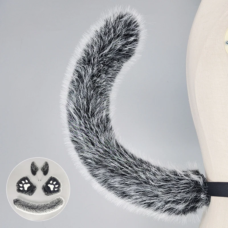 Halloween Masquerade Anime Werewolf Beast Ear Headdress Costume Props