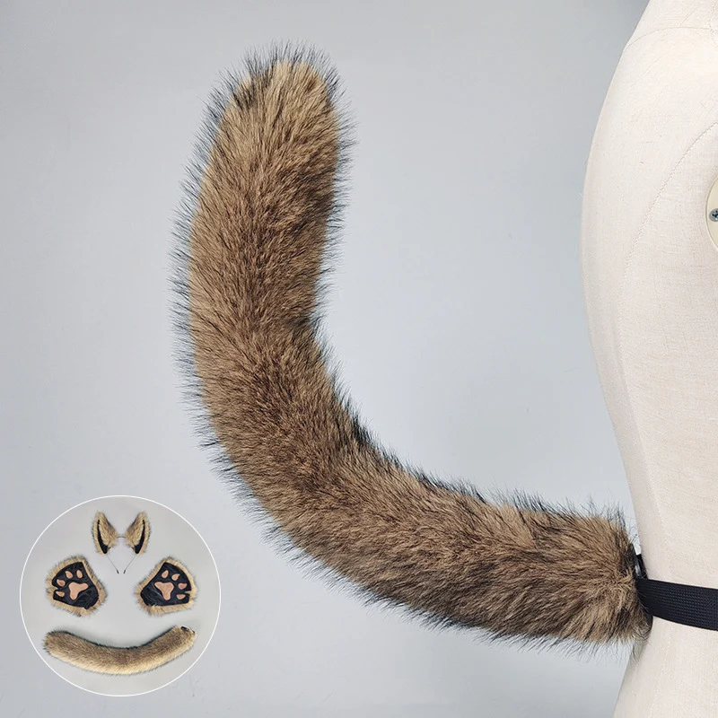 Halloween Masquerade Anime Werewolf Beast Ear Headdress Costume Props