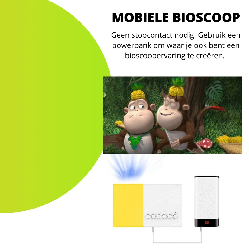 MiniBeam™ HD - Expérience Cinéma Ultime Partout !
