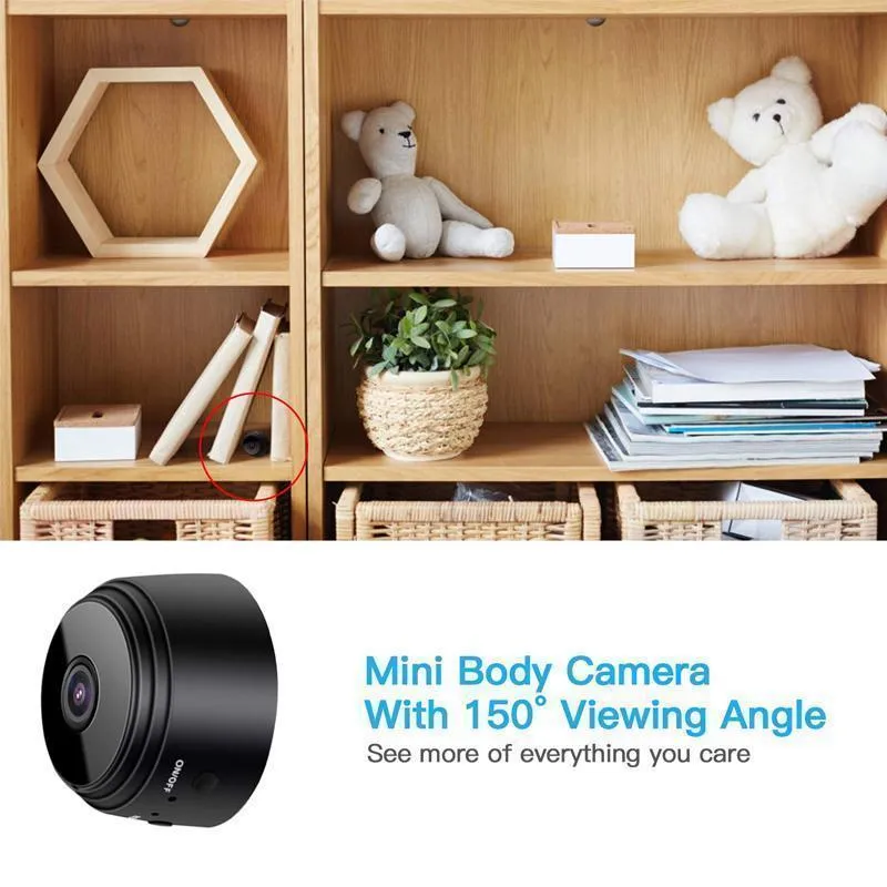 Caméra Mini WiFi 1080p - Protégez votre Maison à Tout Moment et Partout