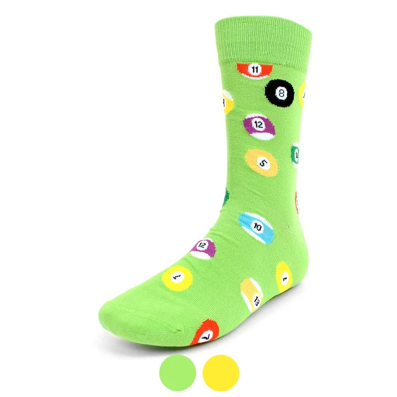 Billiard Novelty Socks (Mens)