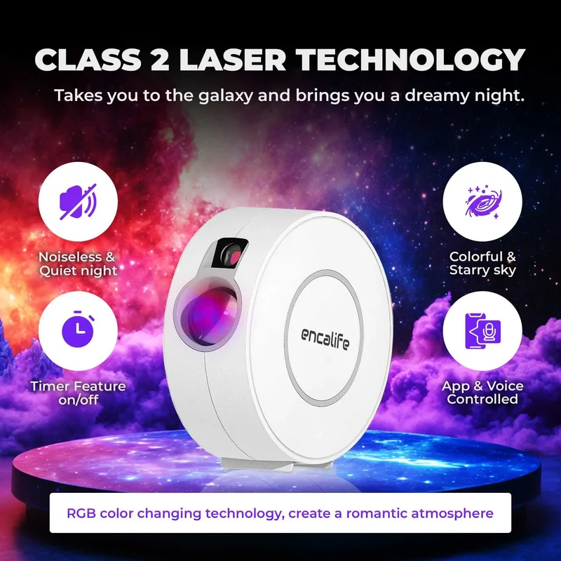 Atmosphere Smart Galaxy Star Projector