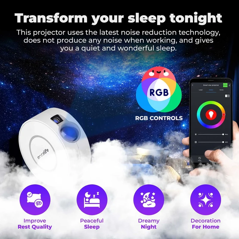 Atmosphere Smart Galaxy Star Projector