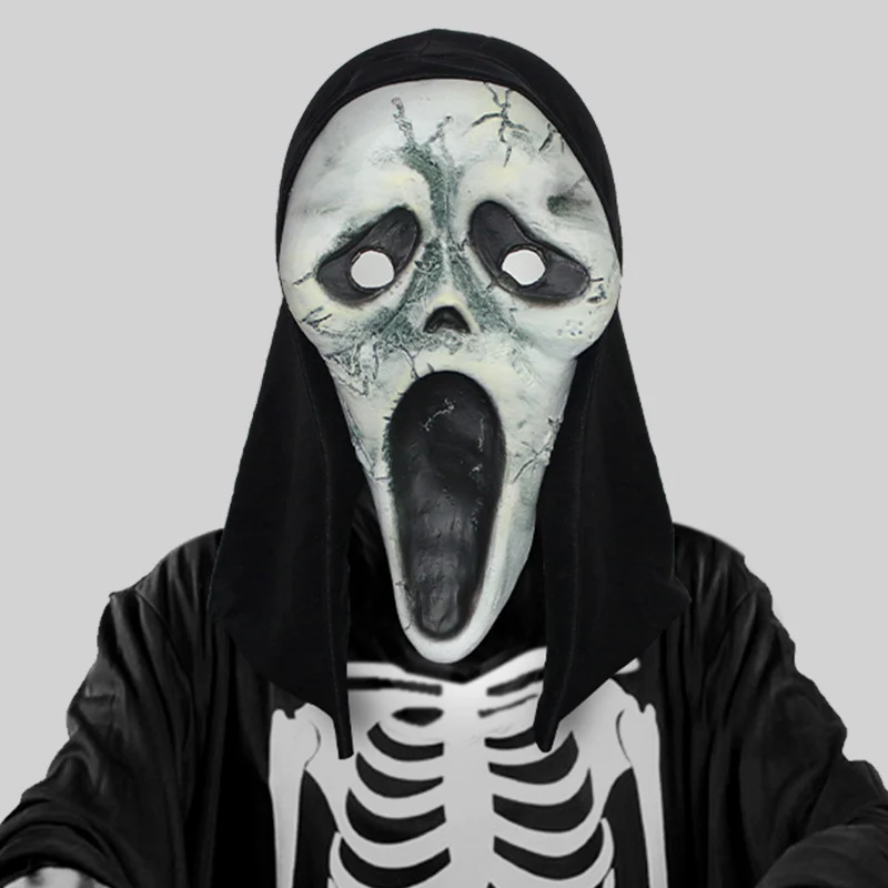 Scream Horror Mask Headgear Masquerade