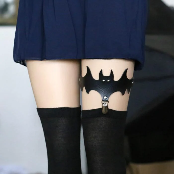 Bat Garter Stocking Clip