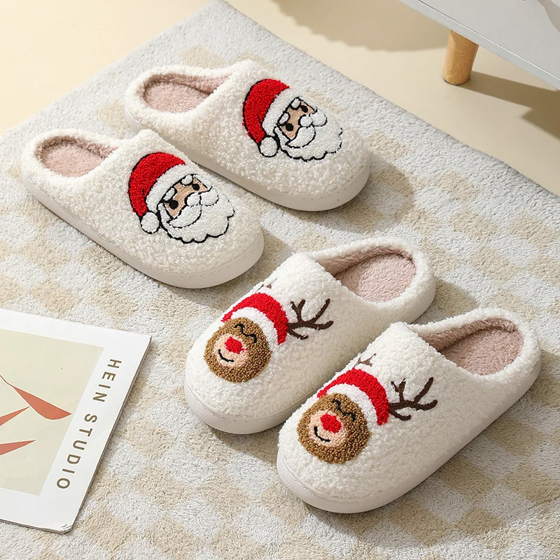 Christmas Furry Slippers