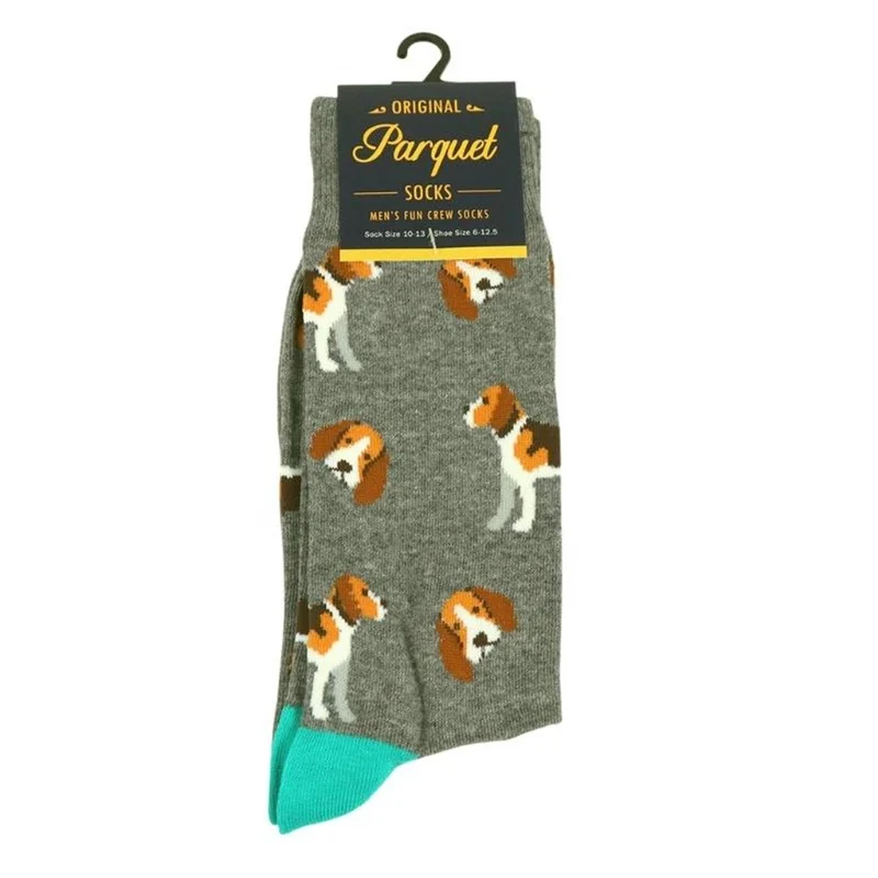 Novelty Beagle Dog Socks (Mens)