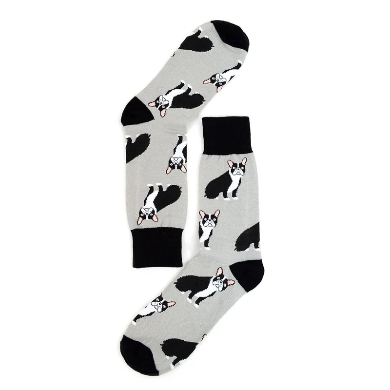 French Bulldog Novelty Socks (Mens)