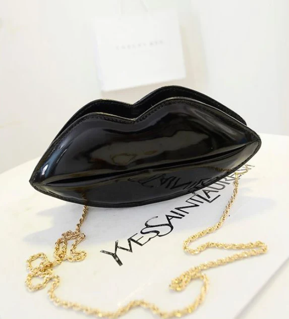 Lips Mini Chain Handbag